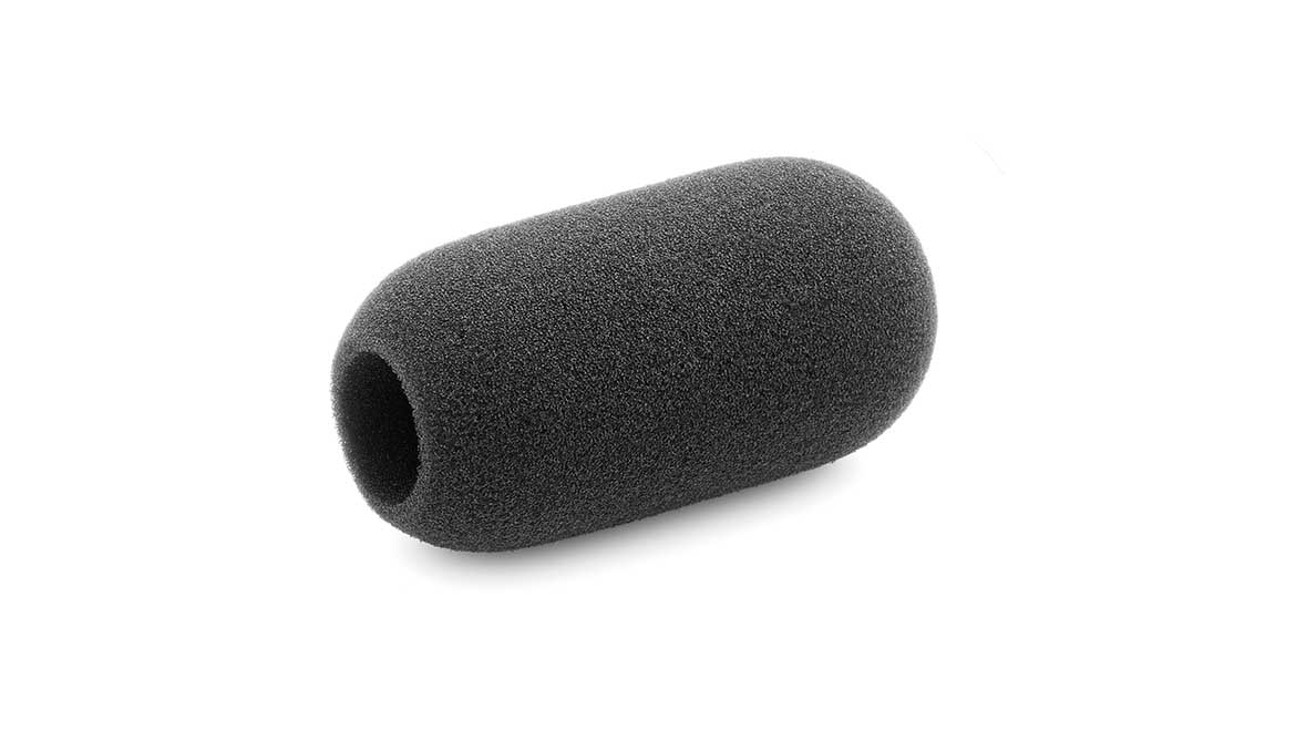 Foam Windscreen for Pencil Microphone, Ø19, Length 72 mm (2.8 in) (DUA0028)